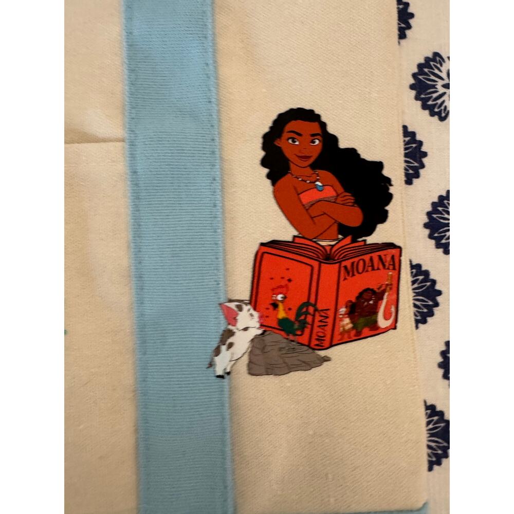 Disney Moana Double Sided Custom Made Trader Joes Mini Tote - Picture 5 of 9